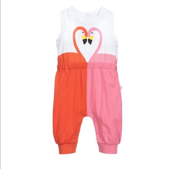 Stella McCartney Other - 🌟STELLA MCCARTNEY BABY FLAMINGO-PRINT JUMPSUIT🌟